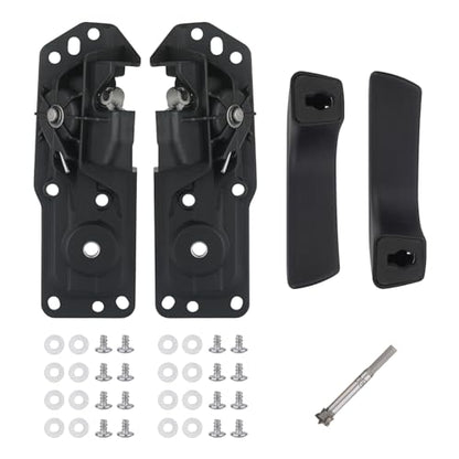 APPERFiT Interior Door Handle Repair Kit (Pair) Compatible with 2007-2014 Chevy Silverado GMC Sierra 1500/2500 HD / 3500 HD Replaces 20833606 20871488 20833602 20871483 - size: Pair