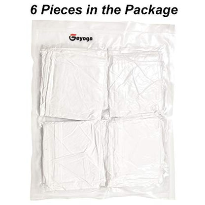Geyoga Neck Gaiter Bandana Face Mask Summer UV Protection Cooling Breathable Face Mask Neck Scarf Balaclava for Men Women - color: White