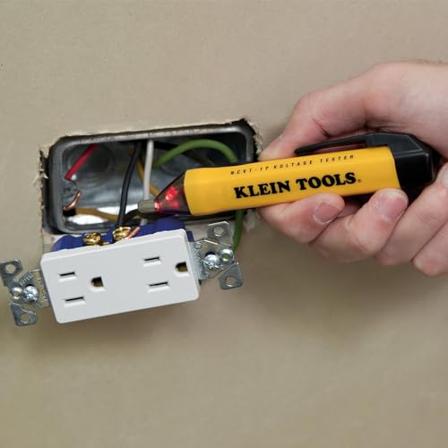 Klein Tools 80023P Tool Set, Home Inspector Tool Kit with Digital Moisture Meter, Non-Contact Voltage Tester, GFCI Outlet Tester, 3-Piece - style: Home Inspector Kit