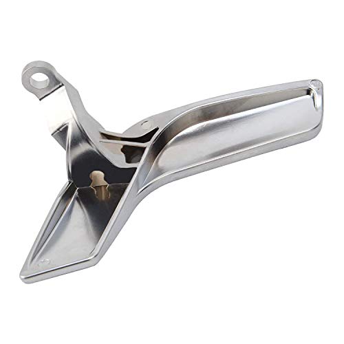 Right Matte Silver Interior Door Handle Repair Kit Inner Right Front or Inside Rear Passenger Side Compatible with Mercedes W204 X204 C250 C300 C350 C400 C63 AMG GLK250 GLK300 GLK350 - color: Silver