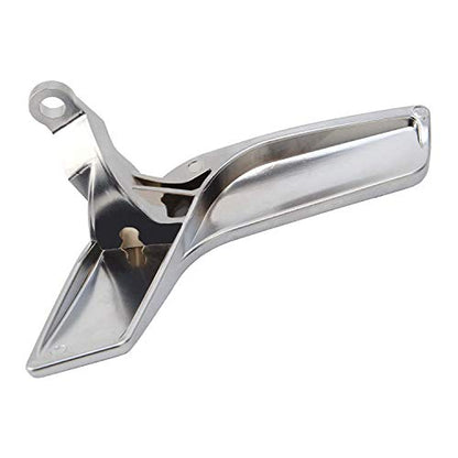 Right Matte Silver Interior Door Handle Repair Kit Inner Right Front or Inside Rear Passenger Side Compatible with Mercedes W204 X204 C250 C300 C350 C400 C63 AMG GLK250 GLK300 GLK350 - color: Silver