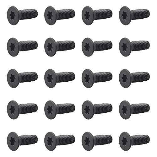 Windshield Door Tailgate Hinge Torx Screws Bolts for Jeep Wrangler CJ YJ LJ TJ 1976-2006，Replacement for Doors, Windshield,Roll Bar,Tailgate and Soft-Top Torx (Pack of 20)