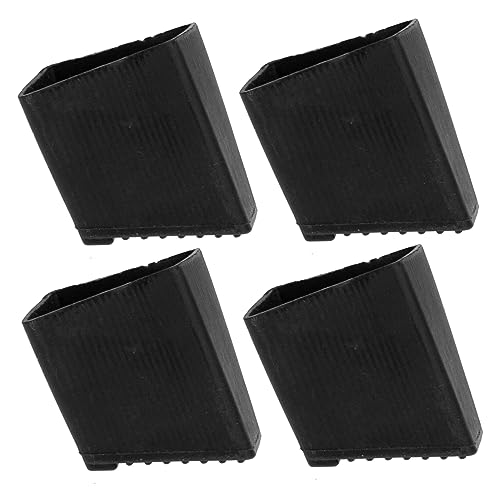 4pcs Non-Skid Ladder Foot Mats Ladder Feet Protector Pads for Step Design for Floor Easy Installation for Tile and Carpet