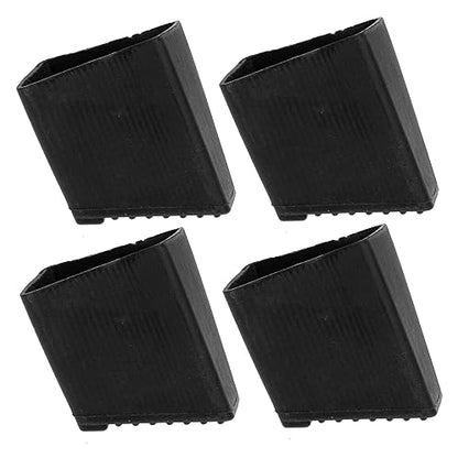 4pcs Non-Skid Ladder Foot Mats Ladder Feet Protector Pads for Step Design for Floor Easy Installation for Tile and Carpet