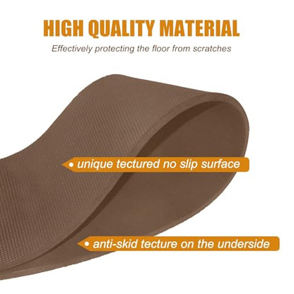 Recliner Pads for Hardwood Floors Non Skid Furniture Gripper Pad Floor Rubber Mat,Anti Slide Furniture Pad Hardwood Floor Protector,Swivel Chairs Recliner Mats Non Slip Recliner Grippers Coffee - size: Sq-Coffee-30"x30"