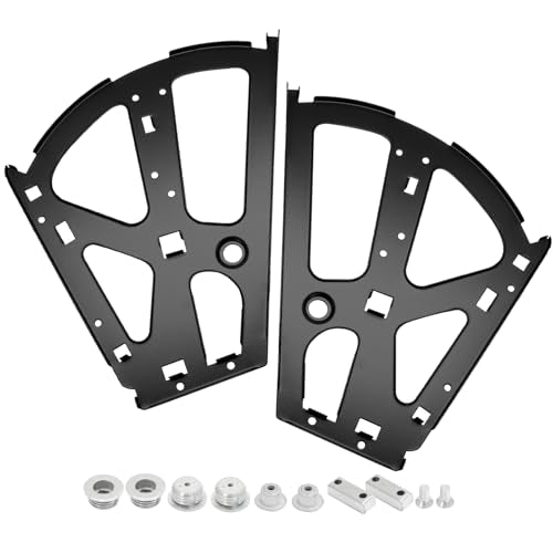Litoexpe 2 Layers Black Shoes Drawer Cabinet Hinges, Stainless Steel Shoe Cabinet Replacement Fittings Flip Plate Frames Turning Rack Accessory for Home, 1 Pair - color: Black, size: 2 Layers