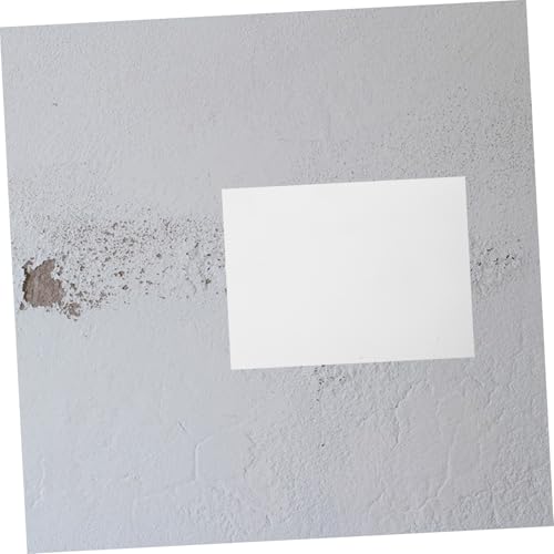 TEHAUX Vinyl Siding Repair Kit 12 Self-Adhesive Wall Repair Patches for Cracks Holes Covering 8.26X5.90 Inch Durable Vinyl Patch Stickers for Home Office Store Wall