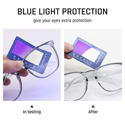 Stylish Safety Glasses, Clear Anti-Fog Anti-Scratch Protective Glasses For Men And Women - color: Gray