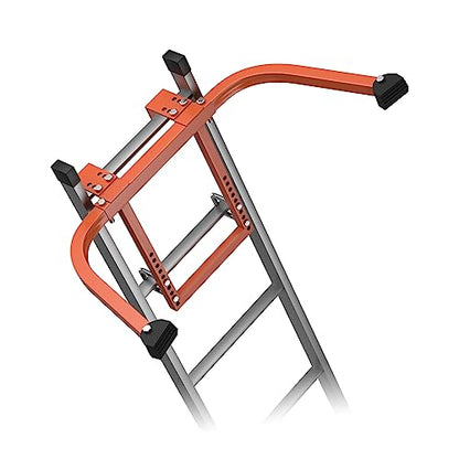 Ladder Stabilizer for Roof, Toovem Ladder Stabilizer for Accessory for Roof Gutter, Wall Ladder Standoff, Heavy Duty Roof Ladder with Non-Slip Rubber, Adjustable, Easy Use
