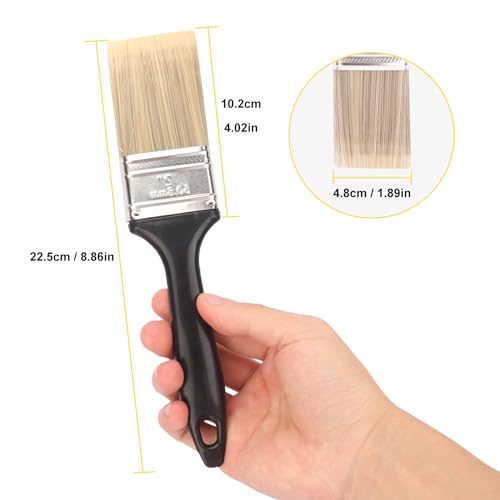 30 Pack 2 Inch Paint Brushes - A Professional Range of Wall Paint Brushes, Deck Paint Brush, and Chip Brushes - Perfect DIY Painting Tools for Your Home or Business KUKLIPJIM - size: 30 Pack 2 Inch