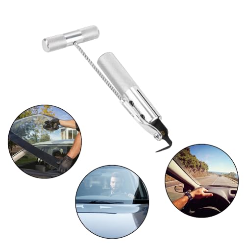 Windshield Removal Tool, Auto Glass Removal Tools, Windshield Trim Removal Tool Car Windshield Replacement Tools Repair Automotive Pry Cutter Tempered Steel Blade