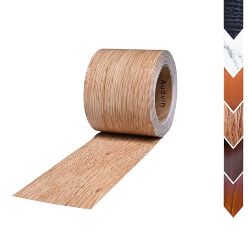 Wood Grain Repair Tape, 2" x 32ft Self Adhesive Tape for Furniture, Flooring, Cabinets, Doors, Windows, DIY Crafts - Durable, Easy to Use for Seamless Repairs - color: Brown oak, size: 2.0 in