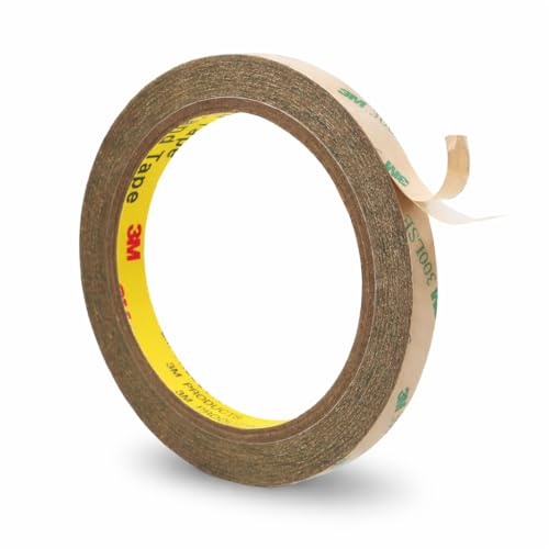 3M 300LSE Double Sided Tape 0.39" x 36 Ft, Clear Mounting Tape for Scrapbook, Heavy Duty Adhesive Tape Electronics, Laptop & Phone Repairs, Arts, Crafts, Leather Work, Card Making – 1 Pack - size: 0.39"x36Ft