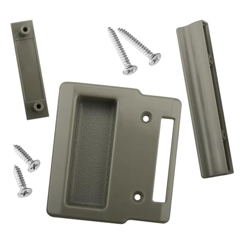 Stone Screen Hardware kit for Andersen Doors,Stone Sliding Screen Door Pull for Andersen A-Series Gliding and Hinged Patio Doors, Frenchwood Narroline, Perma-Shield(1982 to Present)
