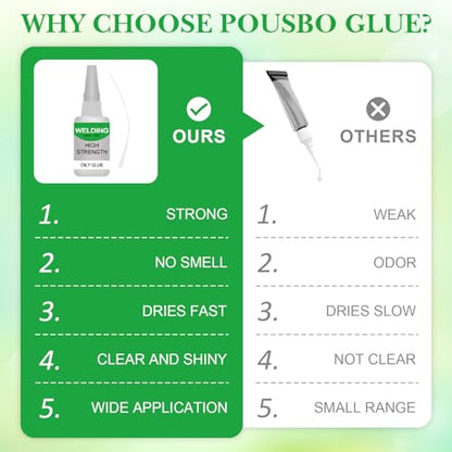 2026 New Welding High-Strength Oily Glue, Multifunctional Fast Repair Instant Bonding Welding Glue for Metal, Plastic, Wood, Ceramics, Leather, Glass, Multi-Purpose Strong Glue (1PCS) - color: 1PCS