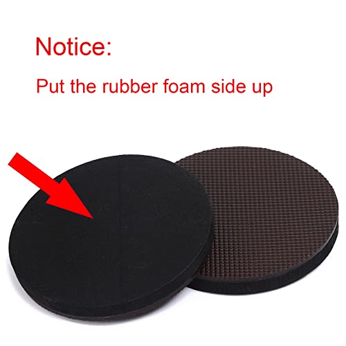 Anti Vibration Pads for Washing Machine, Non-Slip Furniture Pads for Hardwood Floors, Furniture & Washer Feet Stabilizer Stoppers Protectors, Keep Washing Machine from Moving & Sliding, (3.5", 8pcs) - size: 8Pcs 3.5"