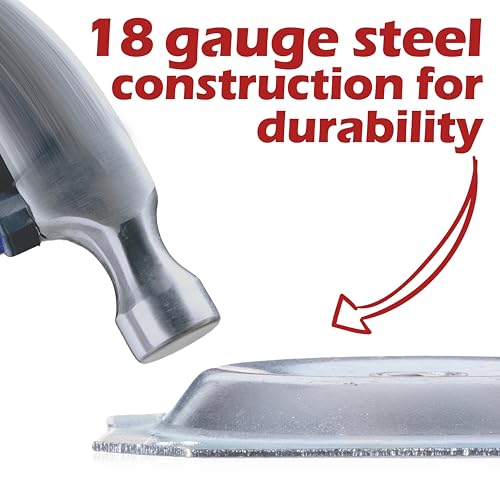 WADDELL Furniture Leg Mounting Bracket (1 Count, Straight Top Plate) | 18G Steel Quick Mount Table Leg Attachment Hardware | DIY Home Projects Made Easy | Compatible with Bolt Hanger Table Legs - color: Straight Top Plate