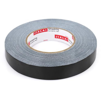 JIALAI HOME Black Duct Tape, 1 inch x 60 yds, HeavyDuty, Flexible, No Residue, All-Weather Waterproof Tape, UV Resistant for Crafts & Home Improvement - color: Black