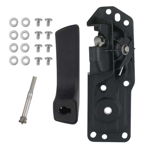 APPERFiT Interior Door Handle for Right Passenger Side Door Panel Compatible with 2007-2014 Chevy Chevrolet Silverado/GMC Sierra Truck 1500 2500 3500 Door Parts 20833602 20871483 - size: RH