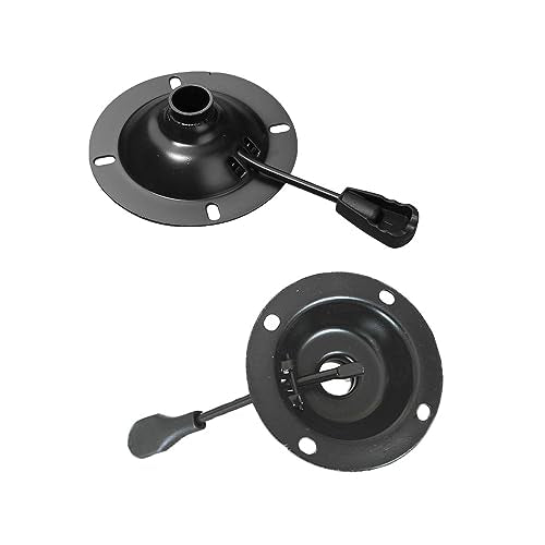 Office Chair Tilt Control Replacement Heavy Duty Swivel Seat Mechanism Base 5.5'' Mount Plate UP/Down Lift Lever Handle for Ergonomic Gaming Computer Chairs Bar Stool Repair Accessories