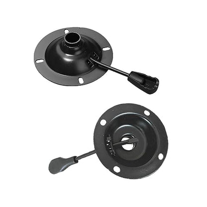 Office Chair Tilt Control Replacement Heavy Duty Swivel Seat Mechanism Base 5.5'' Mount Plate UP/Down Lift Lever Handle for Ergonomic Gaming Computer Chairs Bar Stool Repair Accessories