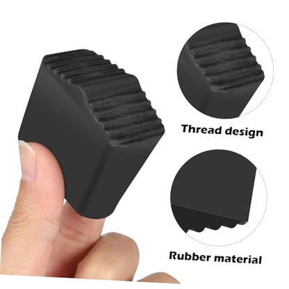 ORFOFE 2pcs Non-Slip Mats for Ladder Folding Ladder Foot Pad Feet Protector Cover