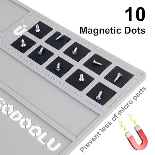 Gun Cleaning Mat with, Non-Slip Magnetic Tool Mat, Gun Cleaning Supplies Kit, Rifle Cleaning Mat Gun Accessories for Men