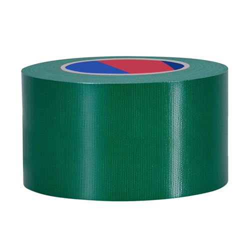 Green Heavy Duty Duct Tape, 3 Inch x 55 Yards, Industrial Grade Waterproof & UV Resistant, Strong Adhesive for Indoor Outdoor Repairs, Crafts, Home Improvement, Moving Packing and DIY Projects - color: Green, size: 3inch X 55 Yards