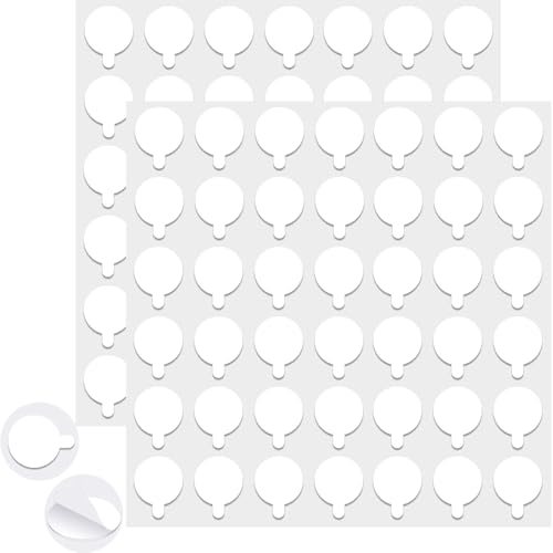 Strong Adhesive Dots Double Sided, Clear Museum Putty, Sticky Tack Glue Removable Mounting Putty for Wall Hanging, Crafts, Balloons, Poster, Museum, Decorations - size: 0.4"-84pcs