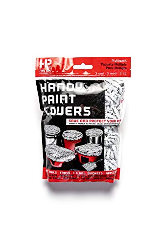 HANDy Paint Products Covers 9 Covers (3-Large, 3-Medium, 3-Small)