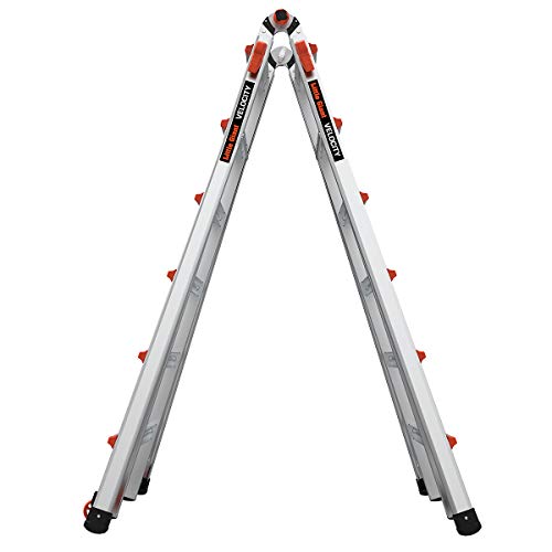 Little Giant Ladders Velocity (15426-001) Multi-Position Ladder Bundle with Wing Span/Wall Standoff Accessory - size: 26 Ft., style: Without Levelers