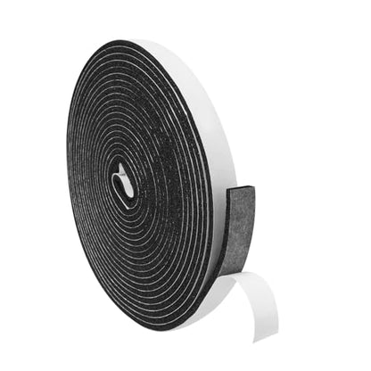 DGSL Foam Insulation Tape, 1/2In x 1/8In x16.5Ft Weather Stripping Door Seal Strip for Doors and Windows,Sliding Doors, Soundproofing Door Seal,Weatherstrip,Air Conditioning Seal Strip - size: 1/2In x 1/8In x16.5Ft