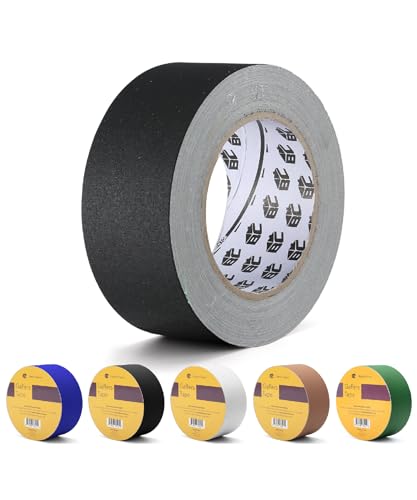 Bates Gaffers Tape - 2 Inch, 23 Yard, Black, Floor Tape for Electrical Cords - color: Black, size: 2 Inch x 23 Yards