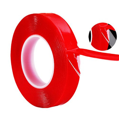 Best 1" Acrylic Double Sided Mounting Tape, Residue Free Upon Removal, Crystal Clear, Heavy Duty, Weather-Resistant (1-Inch x 36-Feet) - size: 1-inch