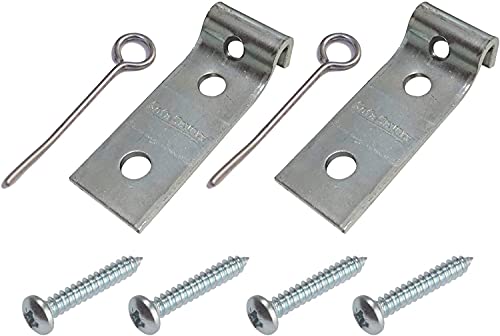 Taskar Sofa Savers Zig Zag Spring Repair Bracket Kit (Quantity: 12 Kits) - size: Quantity: 12 Kits