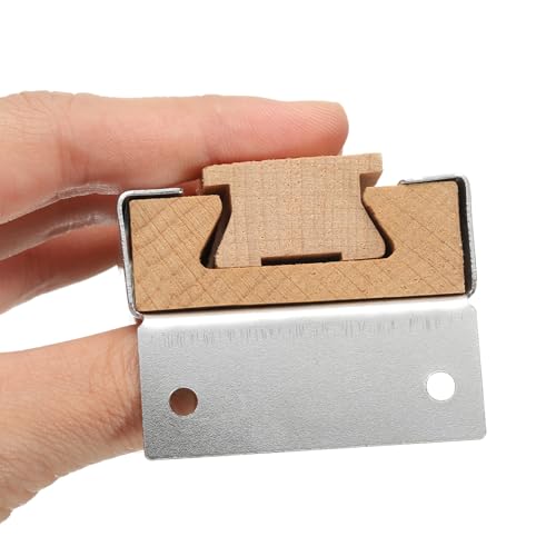 uxcell 4 Set Wooden Drawer Slides, 11-7/8 (30 CM) Classic Wood Center Guide Track with Metal Plastic Slide Glide Bracket, Wood Drawer Glides Bottom Rails Replacement Kit - size: 11-7/8