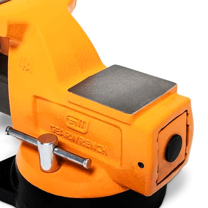 GEARWRENCH 4" Mechanic's Bench Vise with Anvil | GWBVA4 - style: 4"