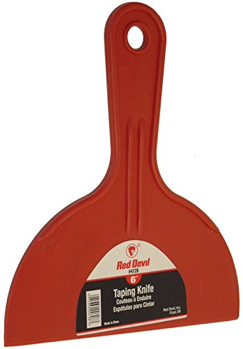 Red Devil 4726 6" Plastic Taping Knife - size: 6 Inch, style: Plastic