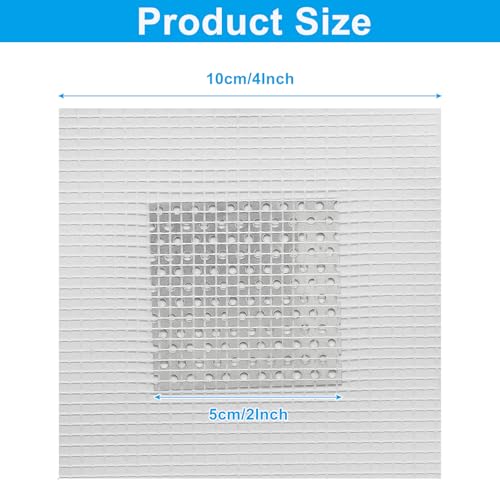 Waziaqoc 8 Pack 2 Inch Drywall Patch, Aluminum Drywall Repair Kit, Heavy Duty Wall Hole Repair Patch, for Home Renovation Projects - size: 2 X 2 Inch