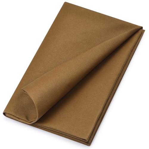 Cotton Canvas Fabric, 16oz Natural Duck Canvas Fabric Textil Medium Weight 59" Wide x 36" Lengths for Painting, Sewing, Bag, Embroidery and Crafts Projects (Khakil) - color: Khakil