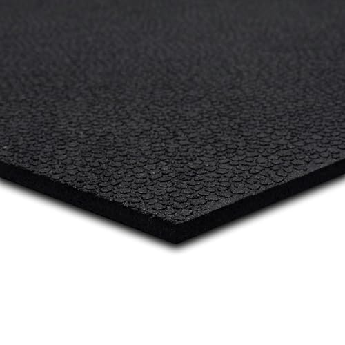 Mohawk Home Heavy Duty Rubber Stall Mat - Gym Floor- Under Dog Crate - All Purpose Utility 3' x 4' - 1/2" Thick - size: 3' X 4'