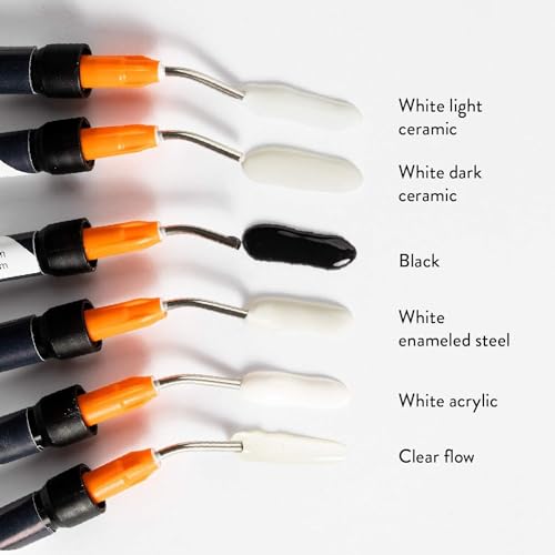 Refill for White Surface Repair Kit - Fix Chips & Defects in Minutes | Restore Tiles Bathroom Fixtures and Countertops with Ease | for Porcelain Fiberglass Corian Acrylic Ceramic Enameled and More - style: White, Clear, Black, Acrylic