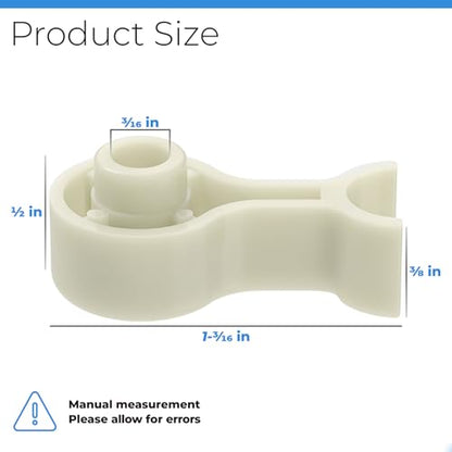 PalpitateC Shower Door Pivot Bushing fit for Framed Swing Shower Doors, 1871 Plastic Pivot Bushing Kit, Shower Door Replacement Parts - 1 Pack - size: #Sdpb1871