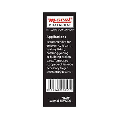 MSEAL Pidilite M-Seal PHATAPHAT Fast Curing EPOXY Compound 4 x 25g