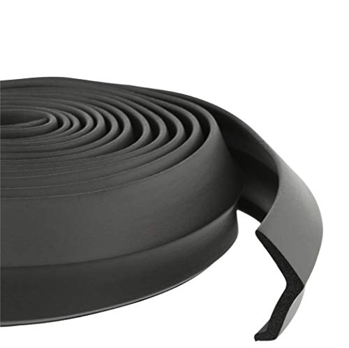 DURA-LIFT Garage Door Foam Bottom Weather Seal for 8' Wide Doors - size: 9-feet