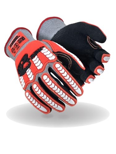 MAGID T-REX Flex Series Lightweight Crinkle Latex Impact Glove - size: 7/Small, style: 1 Pair
