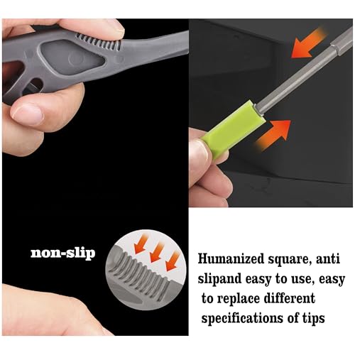 2 pieces 3-IN-1 Caulk Tool for Removal and Applicationl, Suitable for precision machining tools in bathrooms, kitchens, and other areas