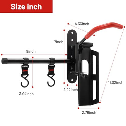 Swivel Bike Wall Mount, Bike Hangers for Garage, Space-Saving Vertical Bike Rack, Sturdy Bike Storage Rack Holds Up to 66lbs with No-scratch Protection, Easy to Install, 4 Pack - style: Type B：4 Pack