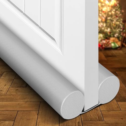 Holikme Door Draft Stopper Door Stoppers for Bottom of Door 32inch, Grey - color: Gray, size: 32inch