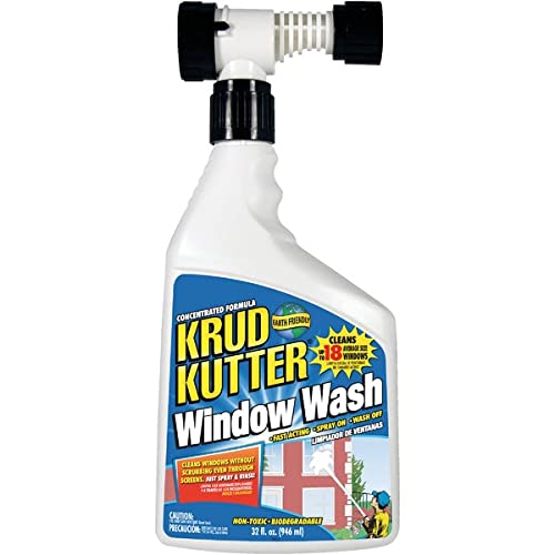 Krud Kutter WW32H4-4PK Window Wash, 32 oz, 4 Pack - size: 32 Ounce (Pack of 4)